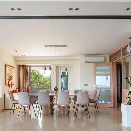 Anastasia - Private Pool & Panoramic Views 干尼亞