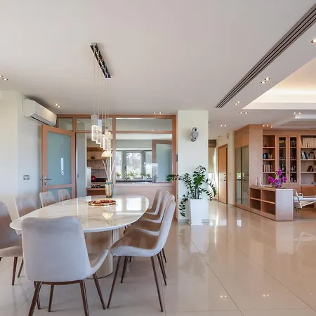 Anastasia - Private Pool & Panoramic Views 别墅 干尼亞