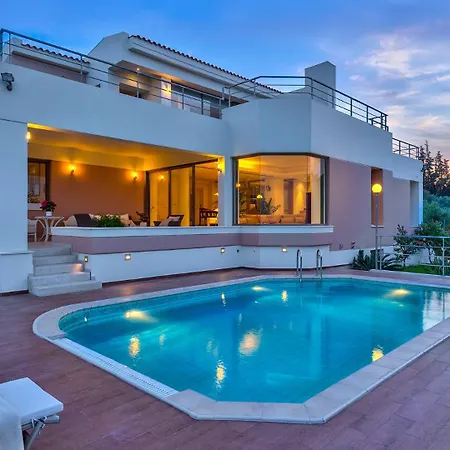 Anastasia - Private Pool & Panoramic Views Villa Chania (Crete)